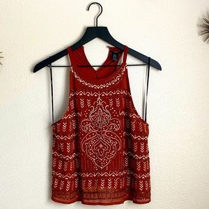 Forever 21 Beaded Tank
